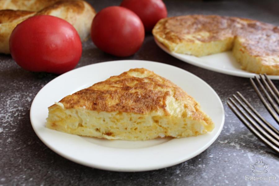 Сырный блин на завтрак