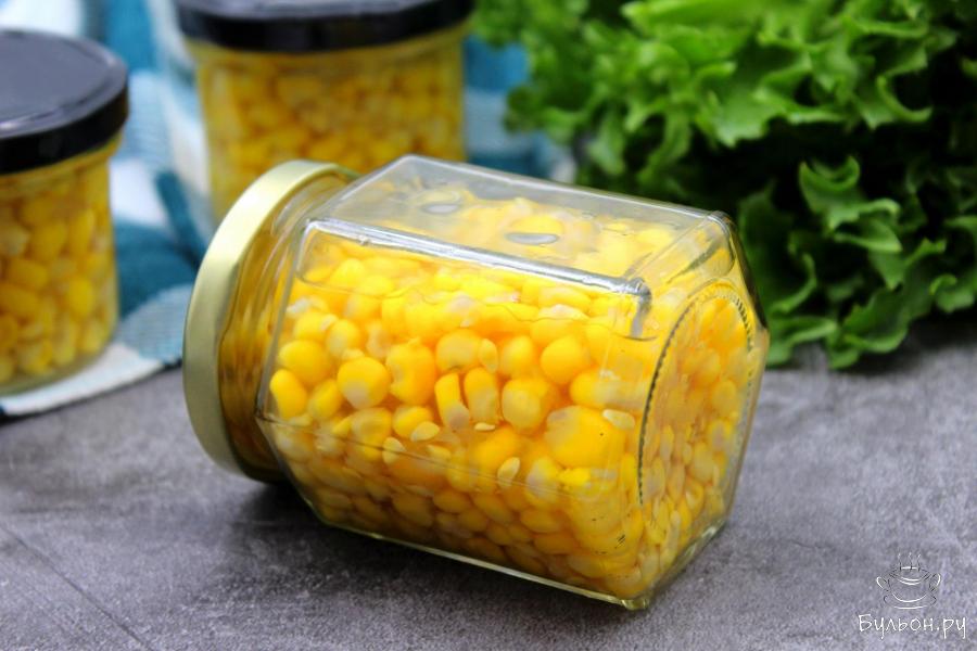 Сахарная кукуруза на зиму