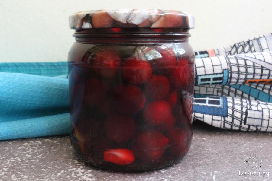 Маринованная алыча на зиму