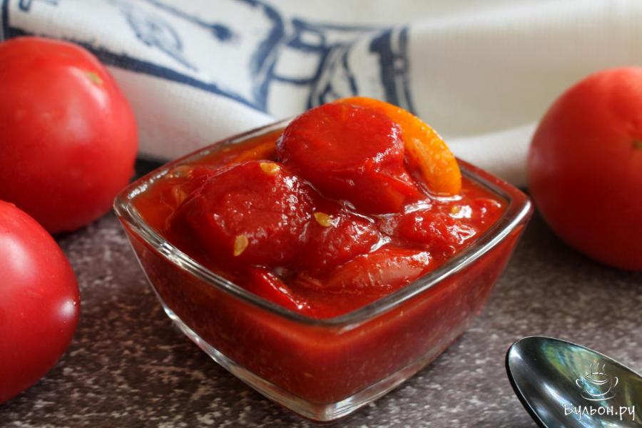 Варенье из помидоров черри с лимоном