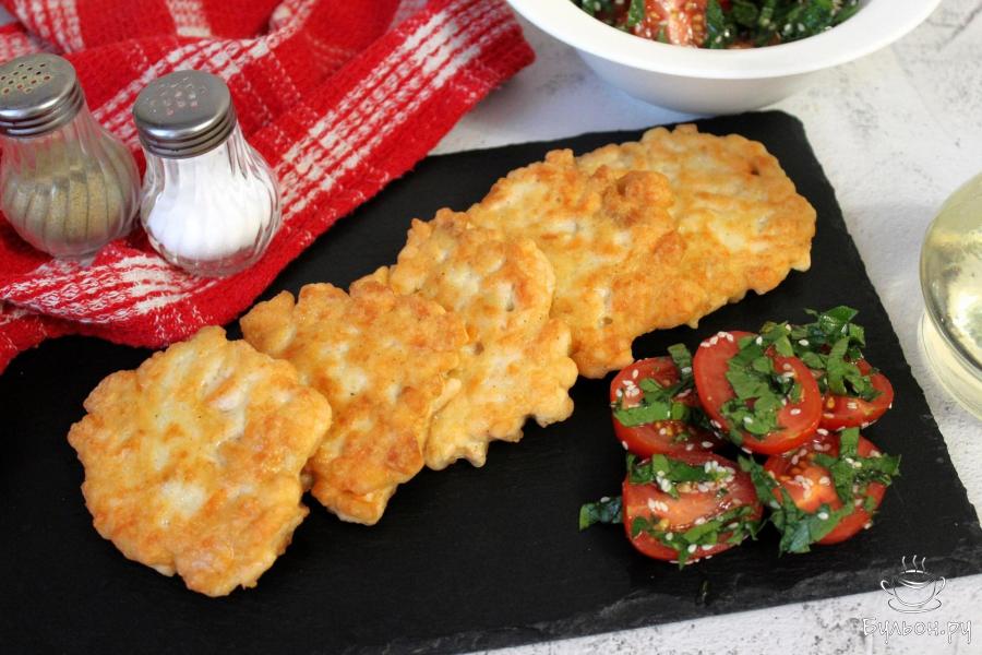 Рубленые котлеты из форели