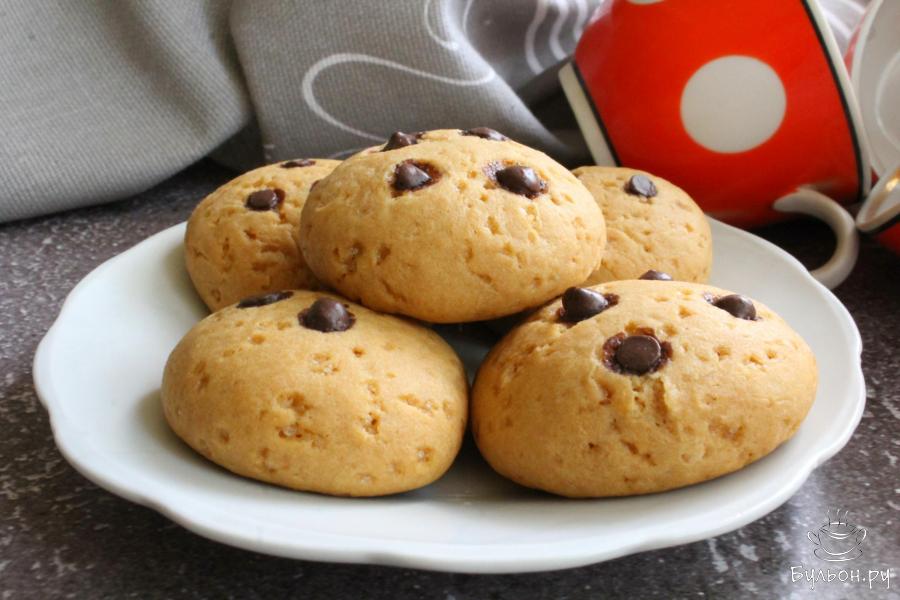 Карамельное печенье из вареной сгущенки