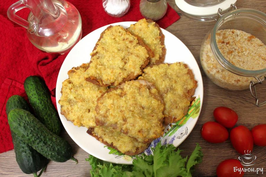 Свинина с сырной шапочкой