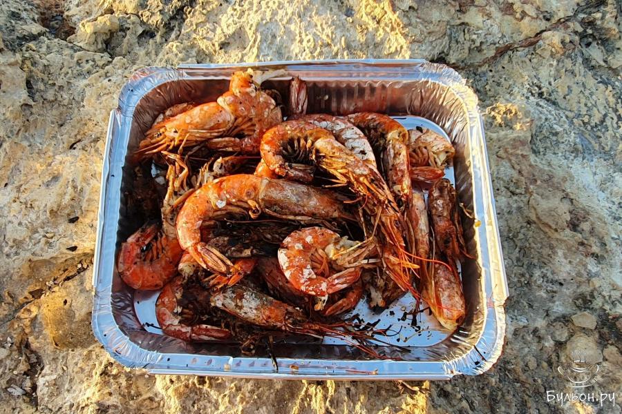 Маринад по-мальтийски для креветок на гриле