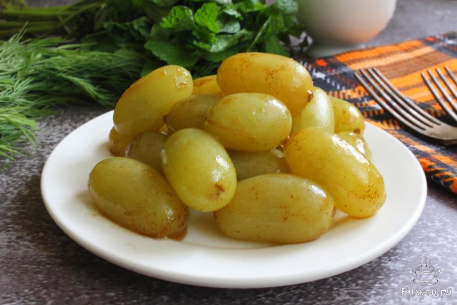 Жареный виноград на гарнир