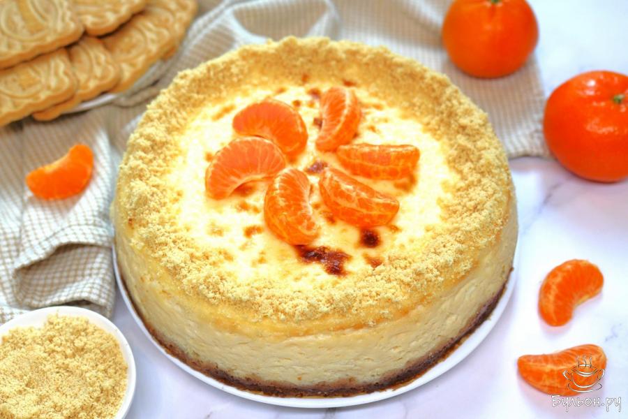 Чизкейк с рикоттой и цедрой лимона