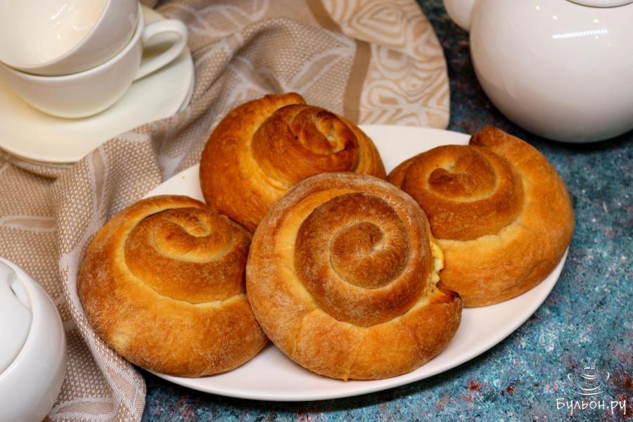 Улитки с творожной начинкой