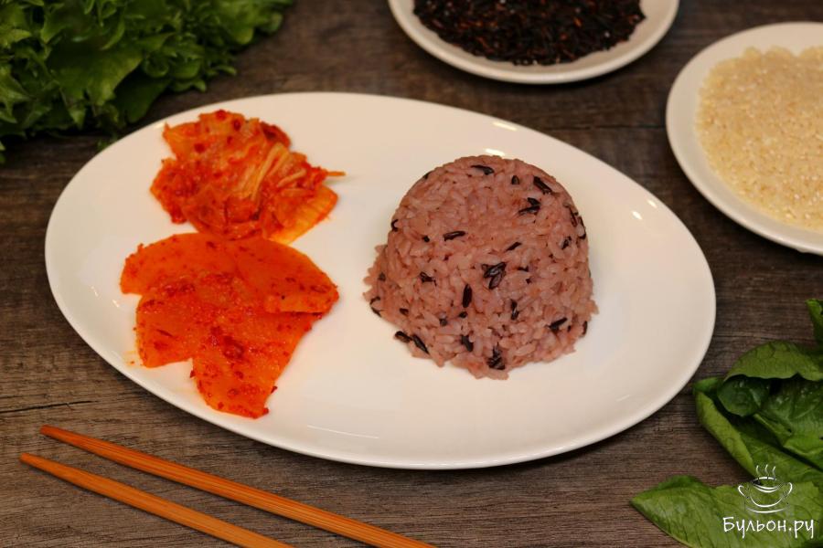 Фиолетовый рис