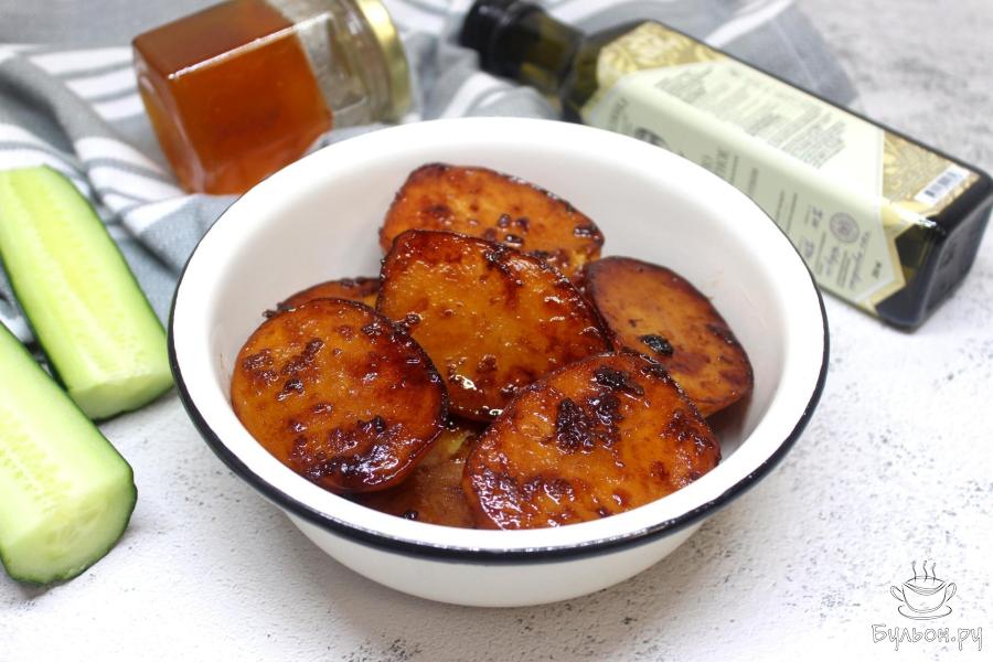 Жареная картошка по-корейски