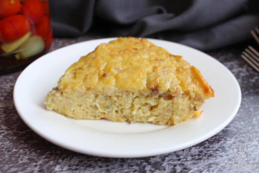 Горячий форшмак из селедки в духовке