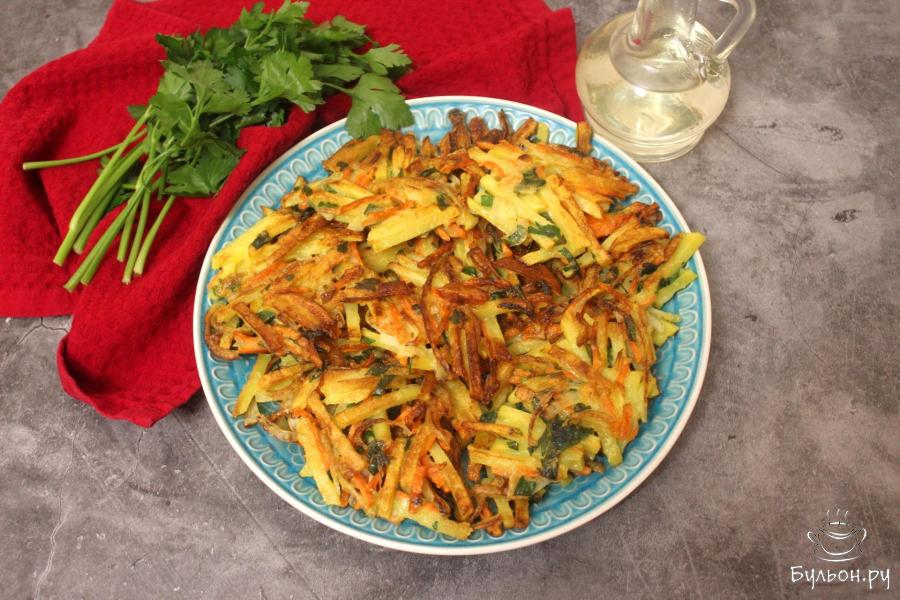 Овощные хрустящие котлеты