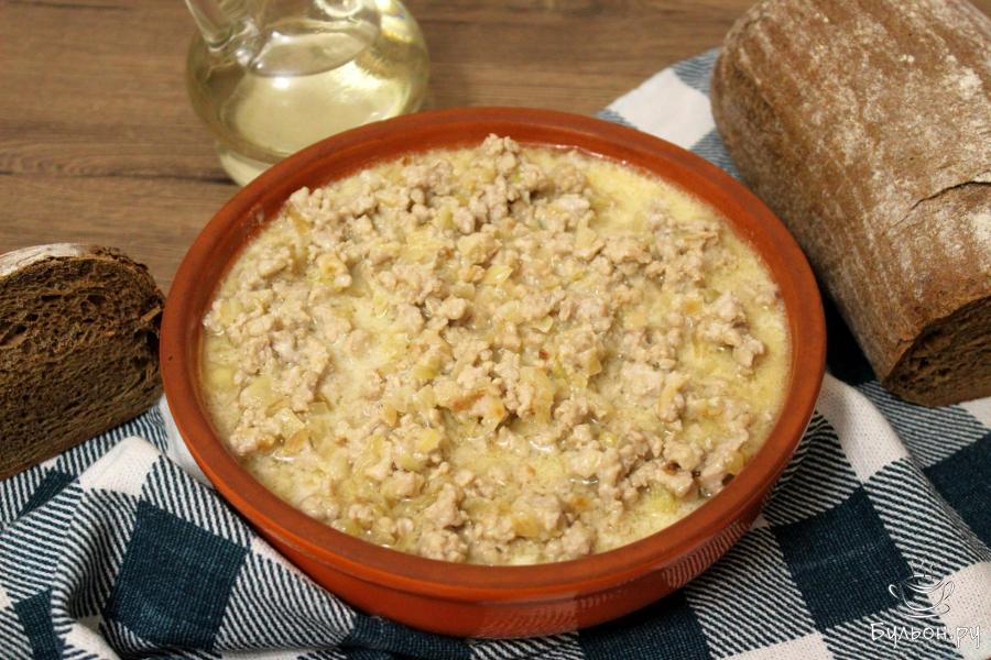 Фарш в сметанном соусе