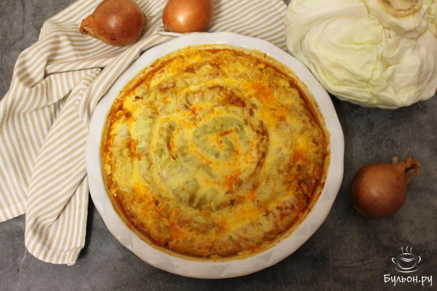 Голубцы "капустная улитка"