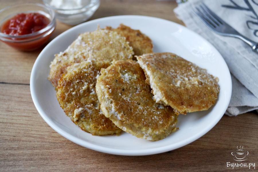 Рыбные оладьи