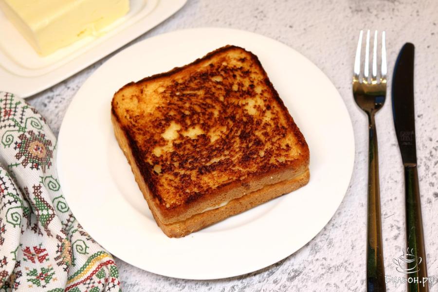 Сэндвич на сливочном масле