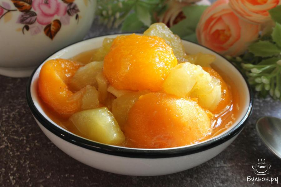 Абрикосовое варенье с яблоками