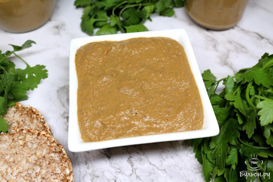 Печеночный паштет с кабачком