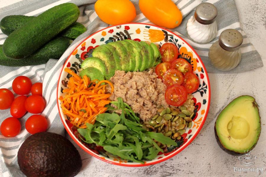 Поке с полбой