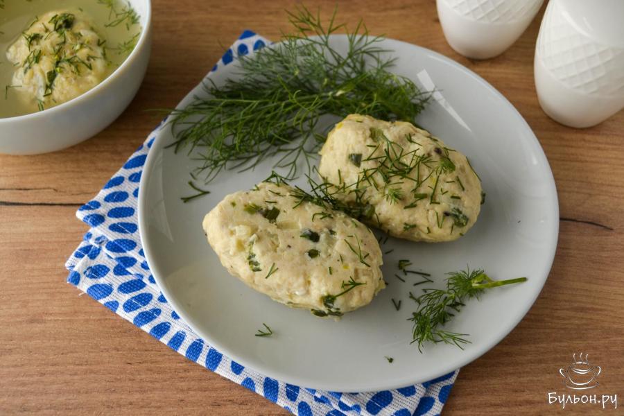 Рыбные галки из щуки по-белорусски