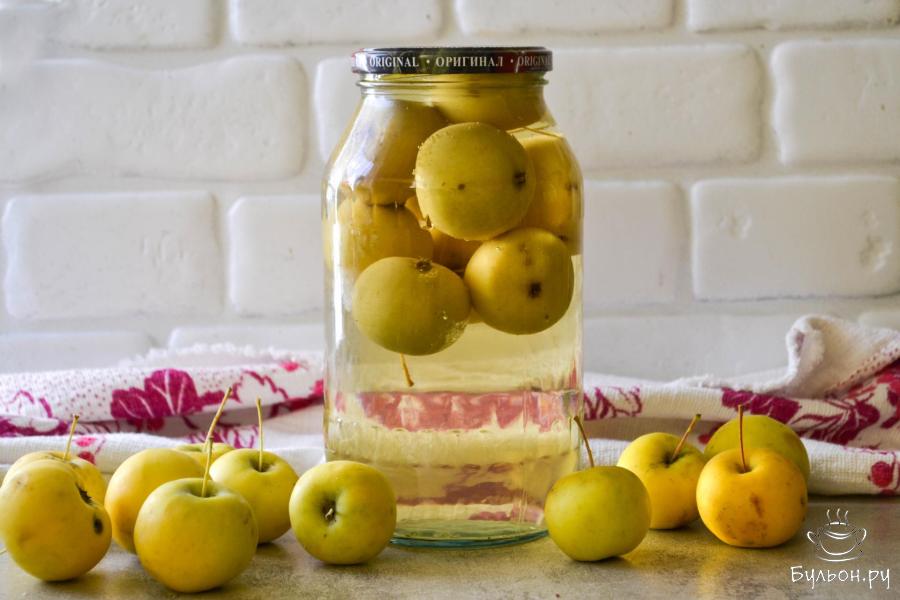 Яблочный компот на зиму без стерилизации