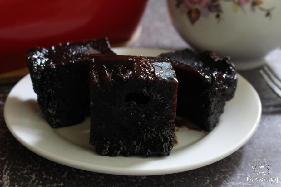 Мокрый шоколадный кекс по-турецки