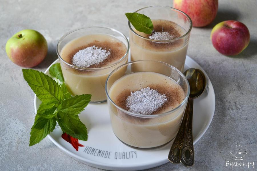 Яблочный мусс с манной крупой