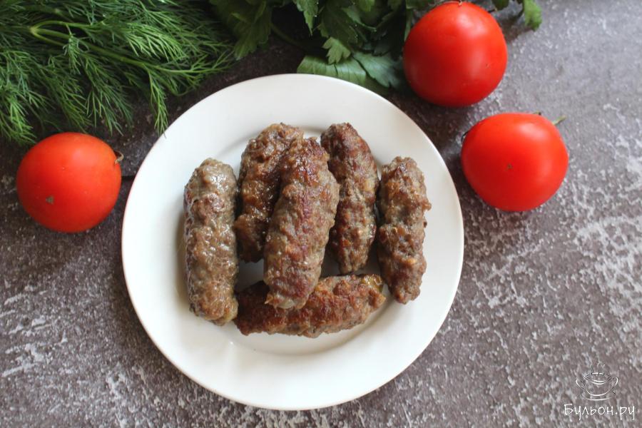 Котлеты из говяжьего фарша "Тире кeфте" по-турецки