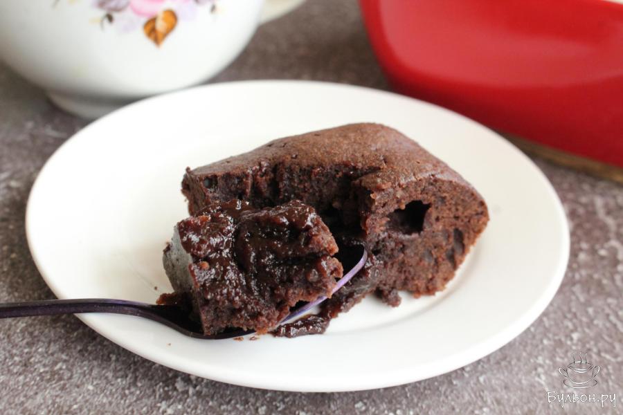 Брауни с грецкими орехами в духовке