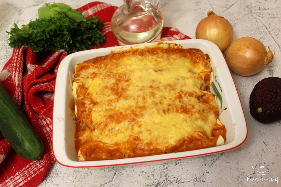 А-ля каннеллони из лаваша