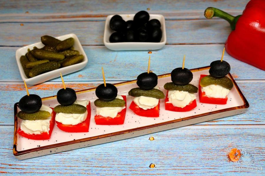 Закуска из болгарского перца